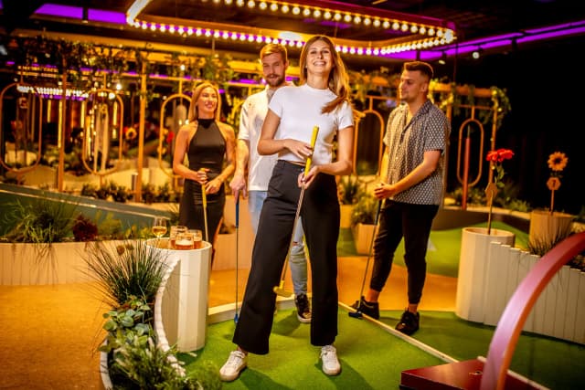 Minigolf v LEVELS